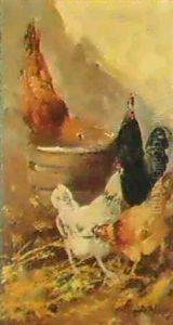 Scenes De Basse-cour by Jacques Van Coppenolle