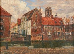Vue De Bruges by Omer Coppens