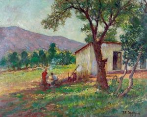 Paisaje by Fausto Eliseo Coppini