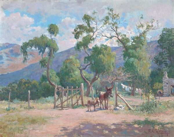 Paisaje Con Burro - view 1