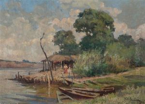 Paisaje Costero by Fausto Eliseo Coppini