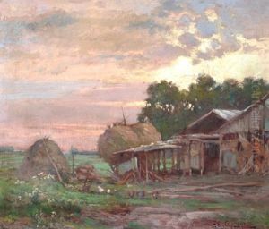 Atardecer by Fausto Eliseo Coppini
