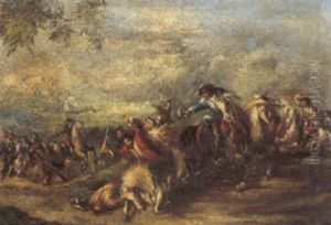 Scontro Di Cavalleria by Carlo Coppola