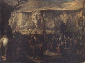 The Martyrdom Of Saint Januarius by Carlo Coppola