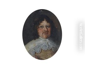 Portrait Of A Gentleman, Bust-length, In A Yellow Coat With A White Lawn Collar Portrait Of A Gentleman, Bust-length, In A Yellow Coat With A White Lawn Collar