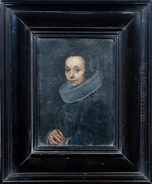 Portrait De Femme A La Fraise - view 1