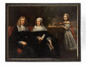 Family Portrait by Gonzales Coques