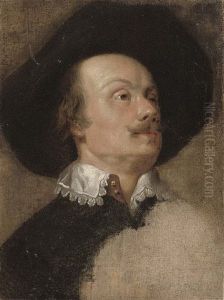 Portrait Of A Gentleman In A Black Hat