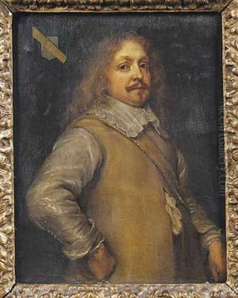 Portrait D'un Officier De Trois Quarts - view 1