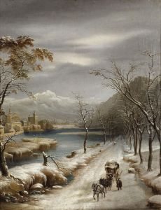 Nevicato Nel Inferno Vallese by Annibale Angelini