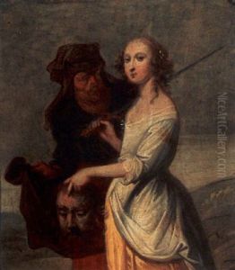 Judith With The Head Of Holofernes by Gonzales Coques