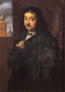 Portrait D'homme Devant Une Fenetre