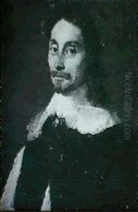 Bildnis Eines Herrn In Schwarzem Rock by Gonzales Coques