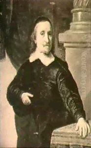 Portrait Of A Merchant by Gonzales Coques