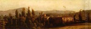 Looking Over The Valley Of The Tiber From Perugia by Matthew Ridley Corbet