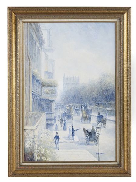 Rainy Day On The Boulevard - view 1
