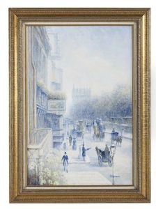 Rainy Day On The Boulevard by Gail Sherman Corbett
