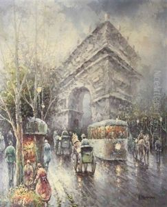 Champs Elysee by Gail Sherman Corbett