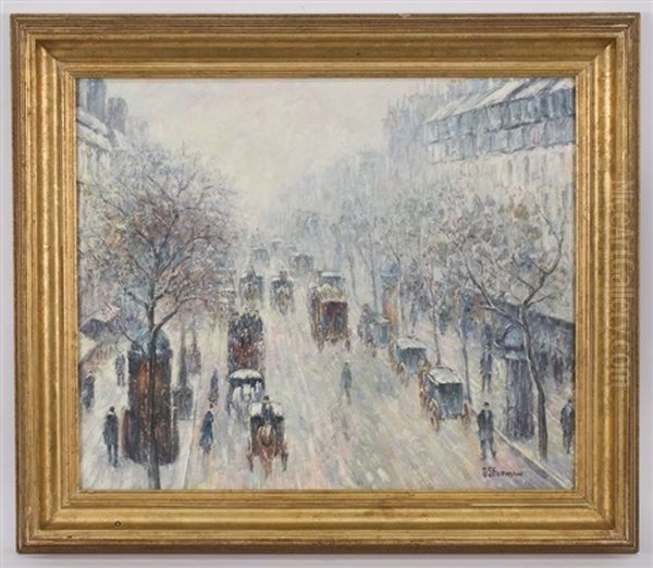 Parisian Street Scene - view 1