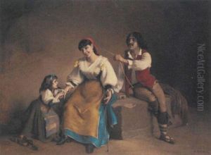 A Family Of Entertainers by Charles Corbineau
