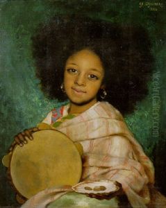 La Fille Avec Tambourin