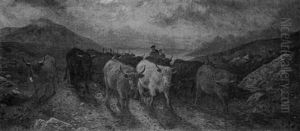 Highland Cattle by Aster R. C. Corbould