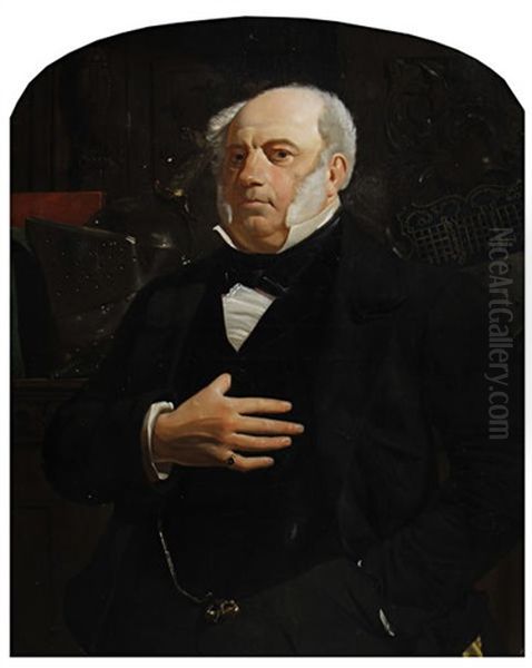 Portraits Of Mr John And Mrs Martha Snepp (pair) - view 1