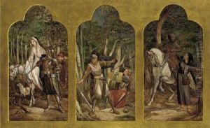Una And The Red Cross Knight by Edward Henry Corbould