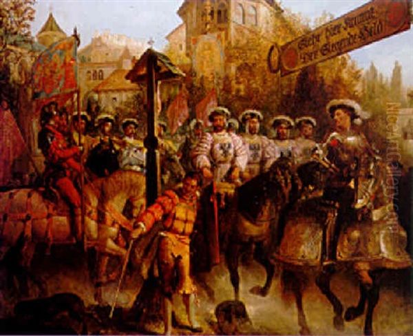 A Procession - view 1