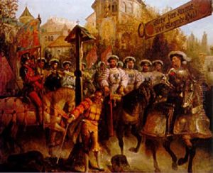 A Procession by Edward Henry Corbould