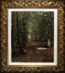 Picnic In The Forest by Ricardo (Federico) Corchon y Diaque