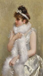 Girl In White by Vittorio Matteo Corcos