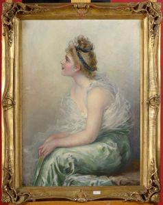 La Reveuse by Vittorio Matteo Corcos