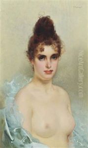 The Artist's Model by Vittorio Matteo Corcos