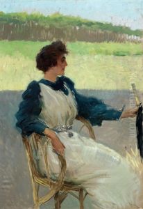 Ritratto Di Signora by Vittorio Matteo Corcos