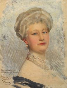 Ritratto Dell'imperatrice Augusta Vittoria (studio)