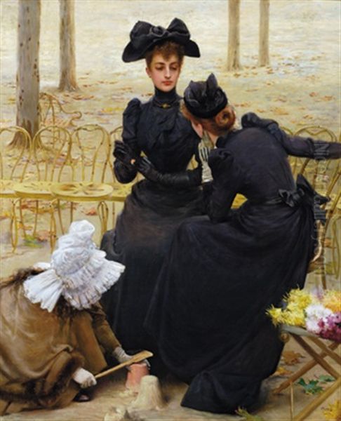 Unterhaltung Im Jardin Du Luxembourg - view 1