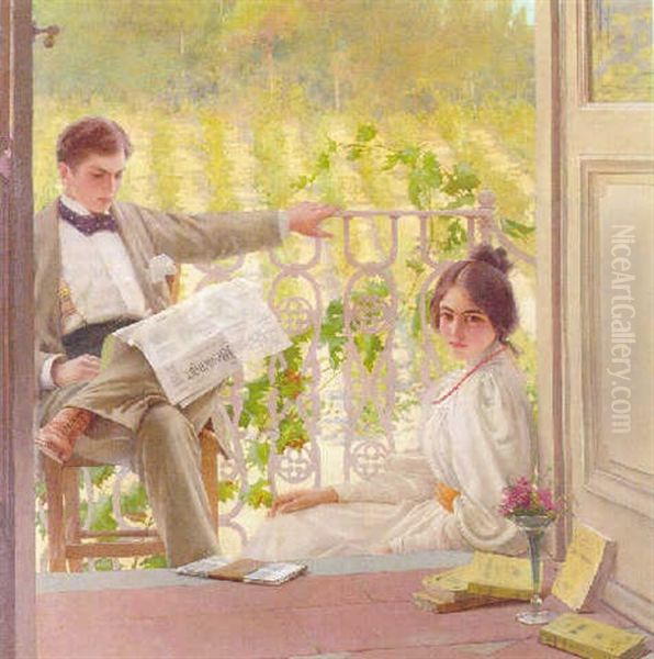 An Afternoon On The Porch - view 1