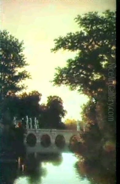 The Puppenbruck In Early Evening, Lubeck - view 1