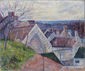 Les Toits, Le Matin by Frederic Samuel Cordey