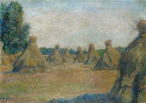 Moyettes Au Soleil A Eragny by Frederic Samuel Cordey
