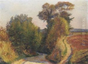 Un Paysage Au Soleil Couchant Un Paysage Au Soleil Couchant