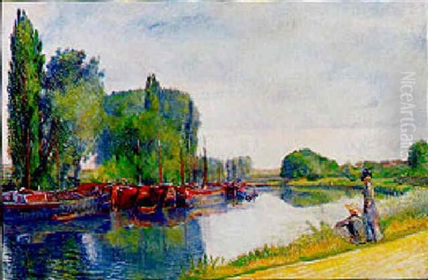 Peniches Sur Le Canal - view 1