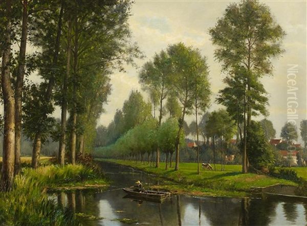Franzosische Kanallandschaft - view 1