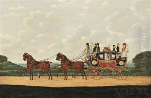 Messrs. J. Moseley & T. Fuller's London-eastbourne Coach Messrs. J. Moseley & T. Fuller's London-eastbourne Coach