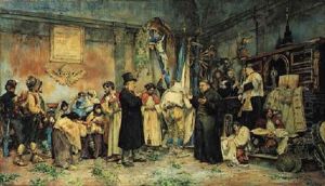 After The Procession by Augusto Corelli