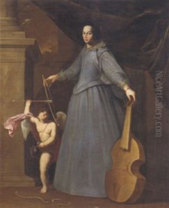 Ritratto Della Cantante Leonora Baroni