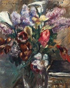 Tulpen, Flieder Und Kalla (tulips, Lilac And Calla) Tulpen, Flieder Und Kalla (tulips, Lilac And Calla)