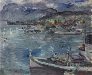 Luzerner See Am Vormittag by Lovis (Franz Heinrich Louis) Corinth