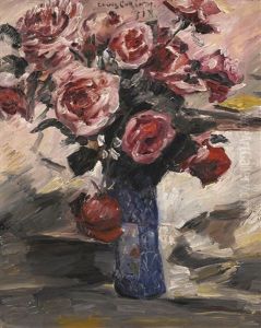 Rosen (roses) by Lovis (Franz Heinrich Louis) Corinth